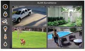 Full control within the ELAN UI seamless control system integration that rises above the competition.