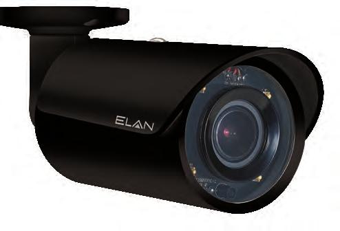 EL-IP-OBV2 EL-IP-OBV4 IP Outdoor Varifocal Lens Bullet Cameras with IR ELAN surveillance cameras feature oneclick camera setup with ELAN Discovery.