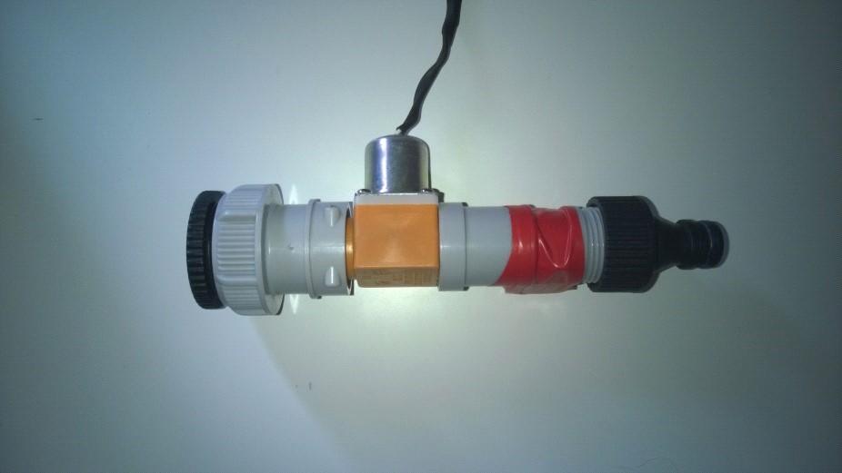 Slika 7: Elektromagnetni ventil izločen iz vrtne ure ID Tools 2.