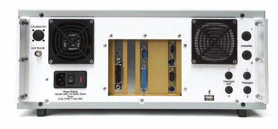 High Bandwidth Peak power meter with video bandwith up to 65 MHz and rise time less than 7 nsec (sensor dependent) Large Display View multiple channels and measurements on the 8.