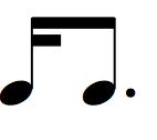 The original value of an eighth note/ rest is one beat. Half of a half one quarter or one sixteenth subdivision.