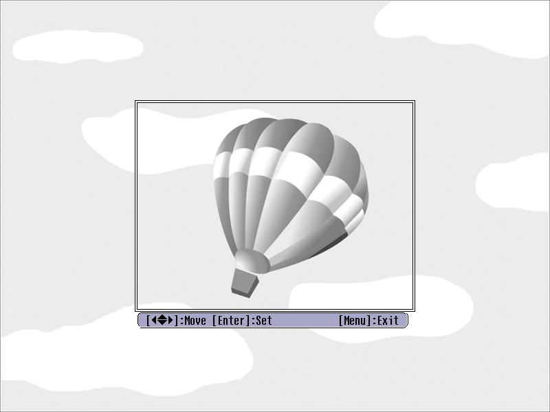 Saving a User s Logo 80 D The image is recorded and a selection marquee box is displayed. Move the box to select the part of the image to use as the user's logo. E When F Select "Select this image?