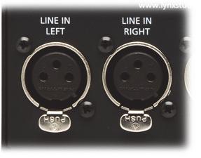 When the button is pushed, a Selection Window pops up. Pushing the desired Level button resets the inputs and immediately indicates this on the Line in trim Button.