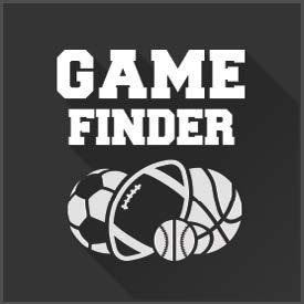 Game Finder gives you up-to-theminute box scores and lets you tune in to live events