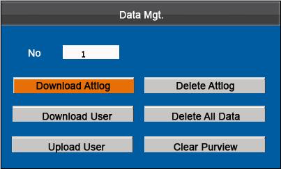 Download all the attendance data from the popular color-screen FRT to the USB host or SD card.