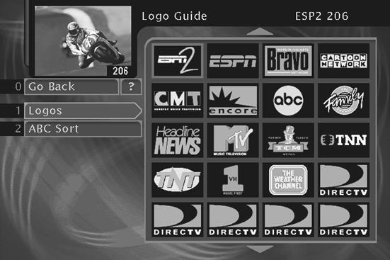 Suggestions Guide. You can access these guides from the Main menu by selecting Program Guides.