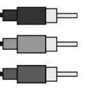 SCART VGA HDMI Choosing Mode/Source To switch between the different connections is very easy. 1) Press [SOURCE] - The following will appear 2) Press [\/] or [/\] to select the input you require.