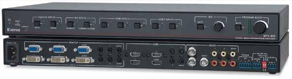 System Design Worksheet media presentation switcher n Five switchers in one enclosure: x switcher x switcher x / HDTV component video switcher x composite video switcher 9x analog stereo audio