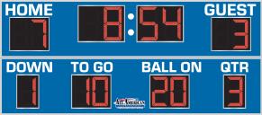 scoreboard, delay of game timer or pitch counter) connect the wires as shown.