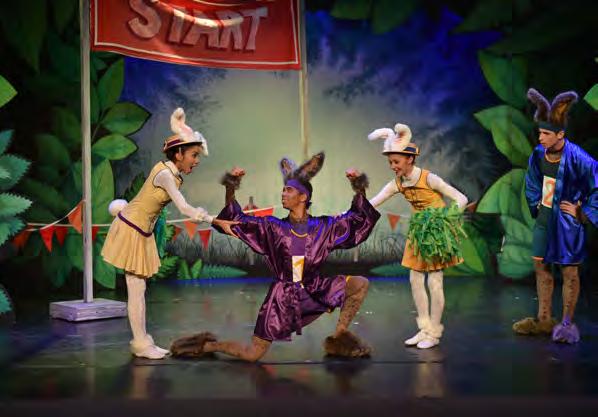 Northern Ballet Annual Review 2015/16 13 Northern Ballet and CBeebies We were delighted to continue to work with CBeebies as both Elves & the Shoemaker and Tortoise & the Hare were broadcast to the