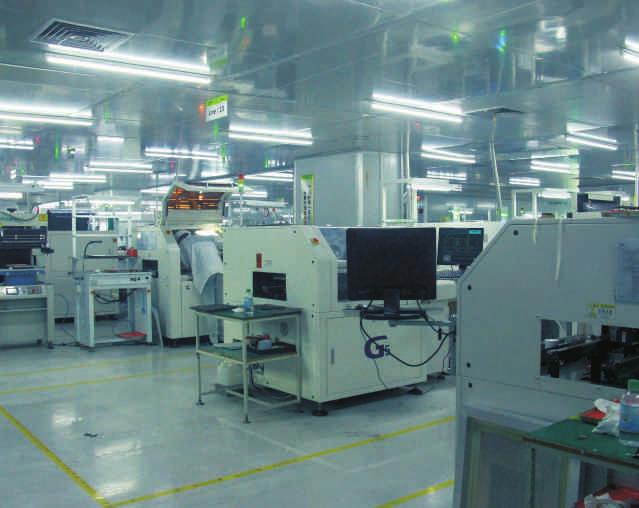 Automatic Production Equipment Demonstration Room PC board Testing Equipment