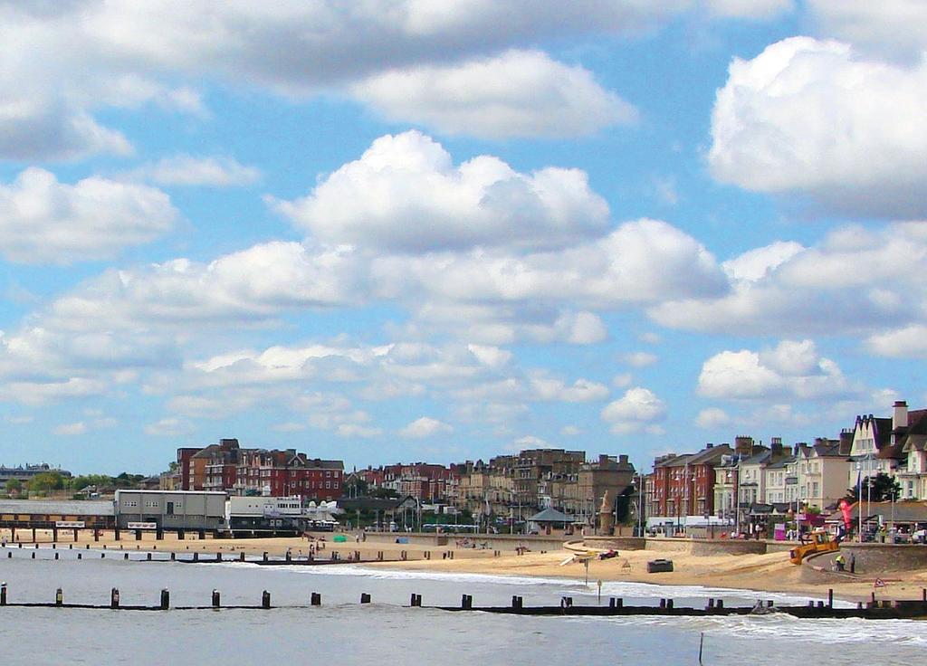 Lowestoft Famous for being the most easterly town and the first place to see the sunrise in the UK, this traditional seaside town s award winning Blue Flag beach is a firm favourite with families.