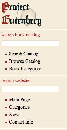 13 Figure 4: Gutenberg Project Search Interface In the case of ManyBooks.