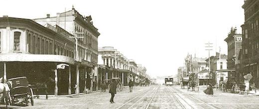 OLD OAKLAND: A RICH HISTORY HISTORY The central depot for the first railroad linking California to the eastern states arrived in Oakland on November 8, 1869 at Broadway and 7th Street.