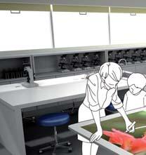 empty areas and plain walls into interactive learning areas and
