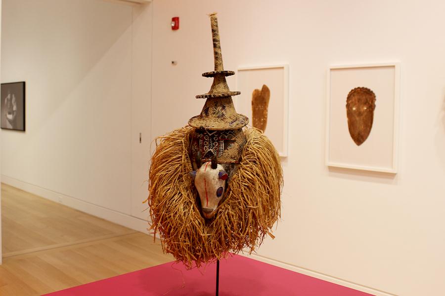 The mask object is also about a transformation because in West African masquerade, where most masks are from, when you put on the mask, your body is taken into a different world.