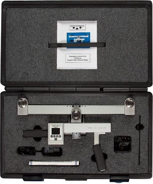 Figure 2: Instrument with ptinal carrying case, calibratin certificate, pwer supply, adapters and perating instructins. 5. BASIC OPERATION Charging Instrument Batteries 1.