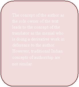 Concept of authorship Venuti is of the view that this concept of fluency can be linked to the notion of authorship that is prevalent in Anglo-American culture.