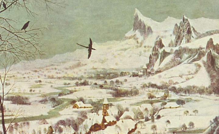 Pol Kle (Paul Klee) Pogled na planinu Nizen