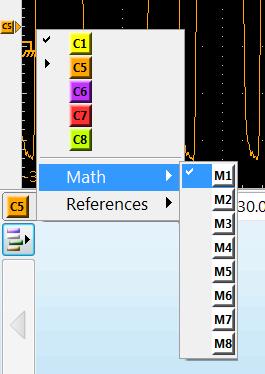 xxx Getting started Data acquisition overview From the Waveform Display area Click the Select Waveform button ( lower left of UI) to display a list of all available waveforms (channel, reference, and