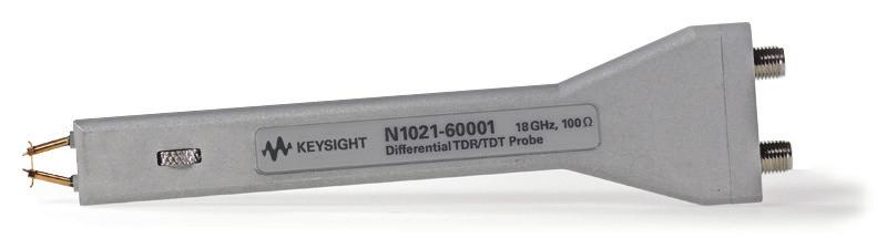 85 mm connector), providing single-ended and differential measurement capability including True-Mode stimulus functionality. TDR step edge speeds are as fast as 8 ps.