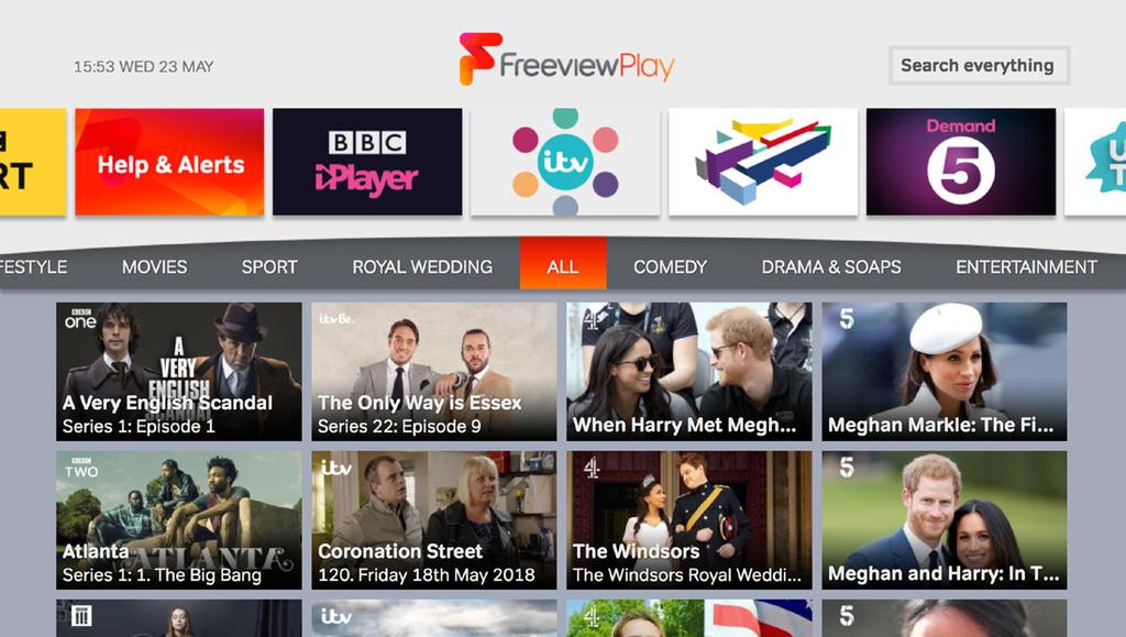 Our focus has now shifted from the initial launch phase to enhancing Freeview Play, both as a service for viewers and a platform for broadcasters.