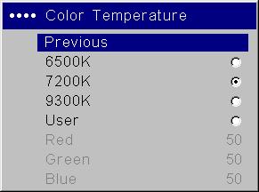 Color Space: This option applies to computer and component video sources (except 480i/576i).