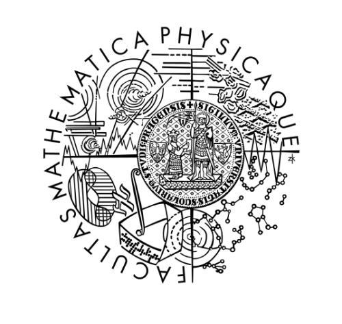 [Sample: Homepage of the master thesis] Charles University in Prague Faculty of Mathematics and Physics MASTER THESIS [Faculty logo according to Symbols and Designs Associated with the Faculty of