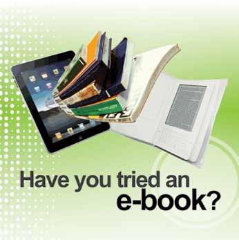 They can be read on a normal computer screen or on a personal electronic device such as an e-book reader. E-books are convenient to use.