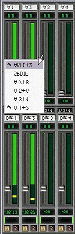 As shown it is very easy to set up a specific submix for whatever output: select output channel, set up fader and pans of inputs and playbacks ready!