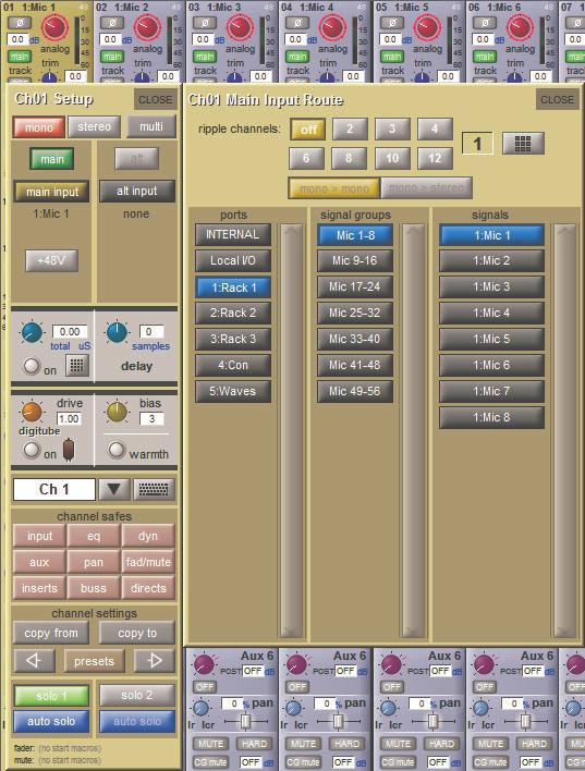 Chapter 1 1.8 Routing Basics 1.8.1 Selecting Inputs & Outputs.
