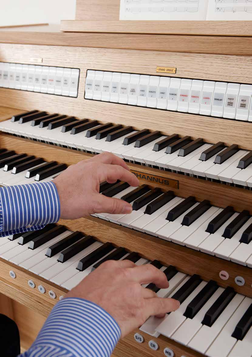 Contemporary home organs with unlimited potential For many decades, Johannus has surprised organ players time and again with its Opus series.