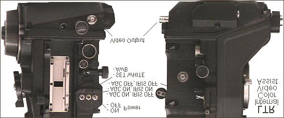 B&W or Color Internal Video Assist for Aaton LTR (Reg16 or Super16) The CCD image sensor and video assist electronics are mounted inside the camera body.
