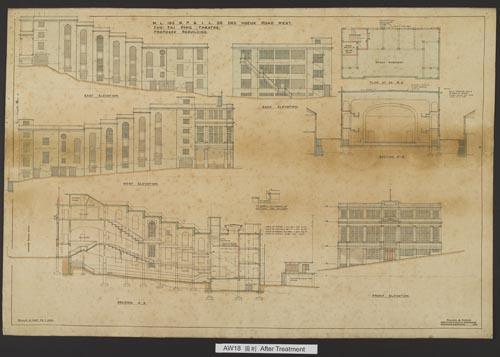 Architectural Plan for Re-construction