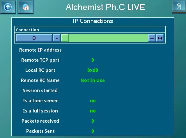 Alchemist Ph.C-HD LIVE www.snellgroup.com Operation Using the Touch Screen (Option) 5.13.4.