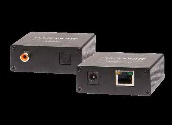 Digital Audio Over Cat5e/6 Extender TECHNICAL SPECIFICATION AUDIO EXTENDER Extend audio using a standard Cat5e or better cable. Seamlessly transmit S/PDIF 30 (Toslink) audio over 200m.