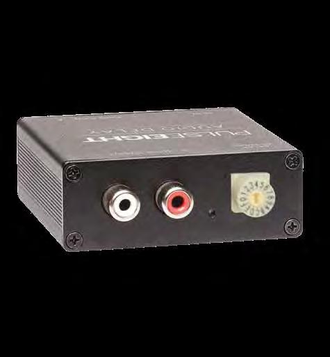 Audio Delay Delay audio from 20-340ms with 20~ millisecond increments. TECHNICAL SPECIFICATION AUDIO DELAY The perfect solution to lip sync problems.