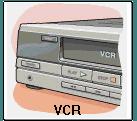 When the VCR icon is selected the PCTouch VCR control window will open.