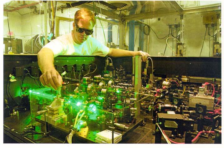 Capability Improvements: Source Group (cont.) Nov. 2000 Modelocked Ti-Sapphire Laser for high current experiments.