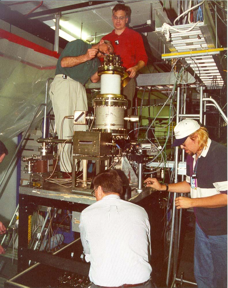 Capability Improvements: Source Group (cont.) Spring 1998. HAPPEX parity violation experiment with bulk GaAs. 100 µa beam with 35% polarization. Aug. 1998. Strained layer GaAs provides high polarization.
