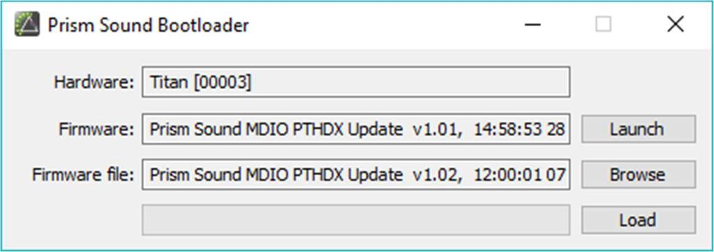 Appendix 5 Updating the MDIO module s firmware NOTE:- the Titan and Atlas units have firmware which may be updated.