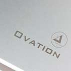 With Clearaudio s optical speed control (OSC) and ceramic magnetic bearing (CMB), the Ovation achieves supreme speed