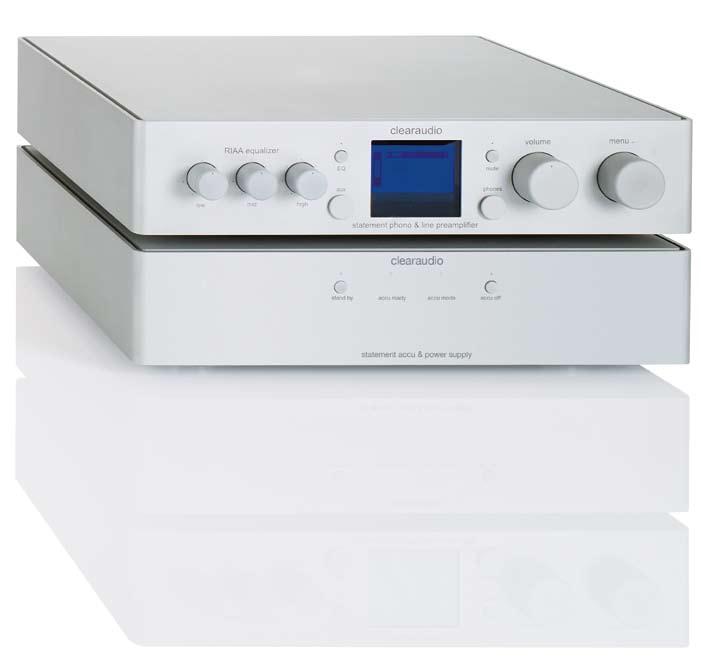 Statement Phono The Statement Phono is at home at the absolute top where the air is thin, but the sound quality reaches its maximum density.