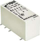 Miniature relays Type of relay RM84 RM84 SMT RM85 Single-phase motor See: Type of insulation: reinforced Type of clearance: micro-disconnection Type of clearance: full-disconnection Contact data