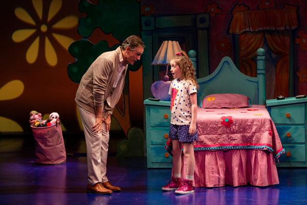 The new musical tells the story of Pamela (played by 12-year-old Sarah McKinley Austin), an unhappy, imaginative young girl whose mother has died.