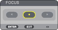 ➍ Adjusting Focus Manually Adjust the focus manually in the following cases: When adjusting the focus out of the effective range of the automatic focus When finely adjusting the focus When the menu
