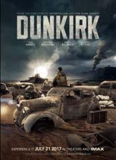 STARS: Woody Harrelson, Judy Greet, Andy Serkis DIRECTOR: Matt Reeves DUNKIRK (JULY 2017) DISTRIBUTOR: ROADSHOW SYNOPSIS: Allied soldiers from