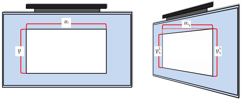 Chapter 6 Applications and Evaluations of the Methods 74 the right edge of the section in the viewer s sight, w be the width of the section in the viewer s sight. Figure 6.