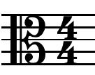 Use this as a key to name the eight notes below. 3. Key signature - A key signature tells which notes to play as sharps and flats for the entire song.