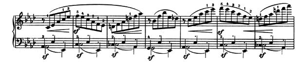Some pianists acknowledge this section with a moment of silence. Others, like Abbey Simon have played the Sphinxes with tremolos.